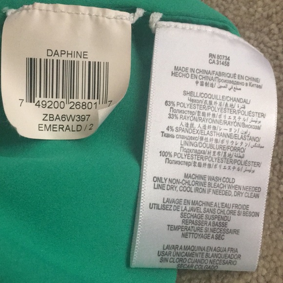 BCBGMAXAZAZRIA strapless dress - Picture 5 of 5